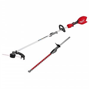 Milwaukee M18 Fuel 18V 16 in. Brushless Cordless Battery Powered Quik-Lok String Trimmer with Hedge Trimmer Attachment 3016-20ST-49-16-2796