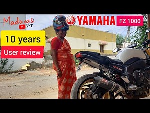 Yamaha FZ1 | Madarasi Vlogs | 10 Years old | 1000 CC inline 4 | Japanese beast | Review in தமிழ்
