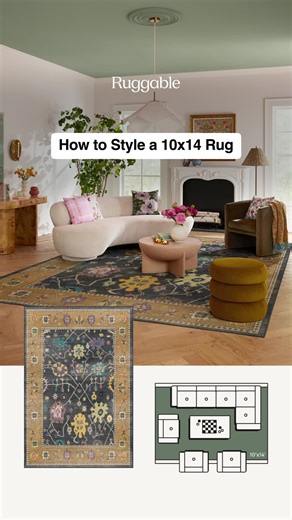 Rug sizing confusion ends now. Meet your perfect washable rug fit with zero headaches, all style. | Ruggable