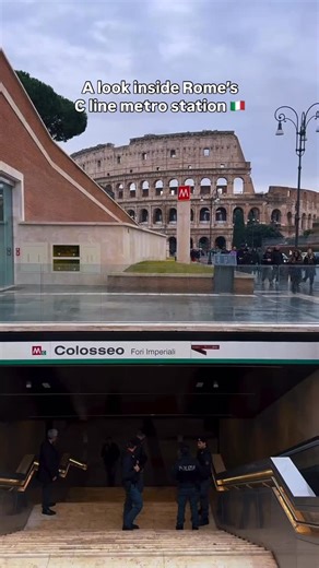 Rome Italy 🇮🇹 Roma Travel | Hotels | Food | Tips on Instagram: "Rome just stepped into the future with @iampcast 🚇 💡After years of excavation beneath ancient layers, the new C line metro station finally opened — where modern design meets centuries of history below your feet. Glass platforms, archaeological displays, and one of the deepest stations in the city… this is Rome like you’ve never seen it before. Save this for your next Rome trip Would you ride it just to see the station? 📍Rome, I