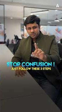 NEET 2026 Students Stop Confusion! Just Follow These 3 Steps by GG Sir