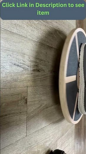 Amazon Basics Wood Wobble Exercise Balance Board