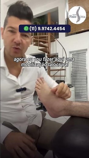 Improving Ankle Dorsiflexion with Talocrural Mobilization | Dr. Robson Sitta