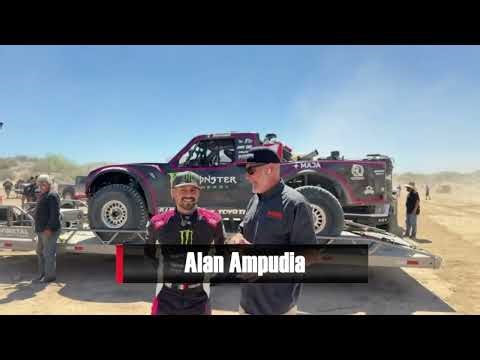Alan Ampudia and Max Gordon at the Method Race Wheels San Felipe 250 Trophy Truck Qualifier