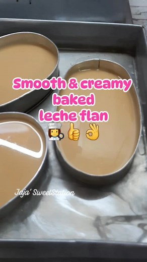 Baked leche flan Recipe 👍👩‍🍳👌 #bakedlecheflan #desserttime #dessert #PangNegosyo #pangnegosyorecipe #holidayseason #homebaker #homebakermom #reelsvideoシ #reelsviralシ #reelsviralfb #reelsfypシ #reelsfacebook #reelschallenge #highlightseveryone #followforfollowback #follower #nonfollowers #highlights #StarsEverywhere #StarSender | JaJa' SweetStation