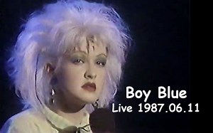 【为艾滋病的朋友写歌】Cyndi Lauper - Boy Blue 1987.06.11_哔哩哔哩_bilibili