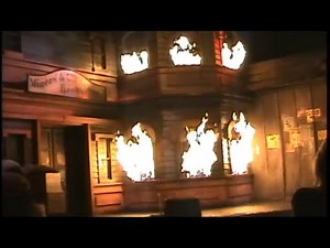 The Great Movie Ride with Gangster & Western scenes - Feb. 2004 - Disney-MGM Studios