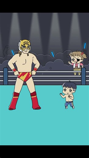 【ぼっちゃん.】負け確プロレス 😱 #shorts #ゲーム #スマホゲーム #ぼっちゃん。脱出ゲーム