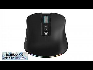 M131 AI Smart Voice Mouse Dual Mode Wireless bluetooth Speech to Text Review