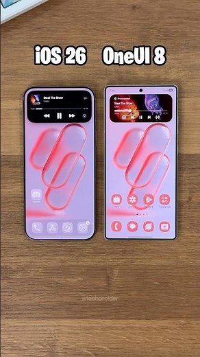 iOS 26 vs OneUI 8 | iPhone vs Samsung - BATTLE OF TWO GODS! 🤯