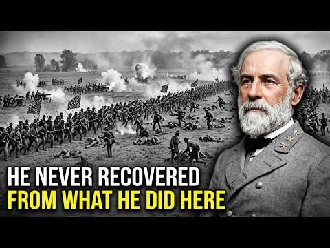 "He Never Recovered From It" — The Defeat That Broke Robert E. Lee Forever