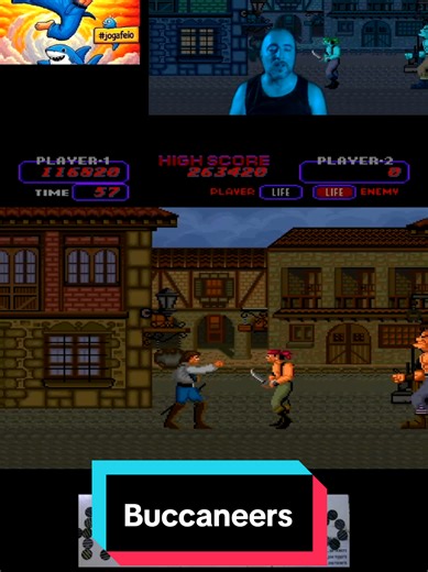 Buccaneers: Arcade Gameplay in Irem M75 - Phase 2