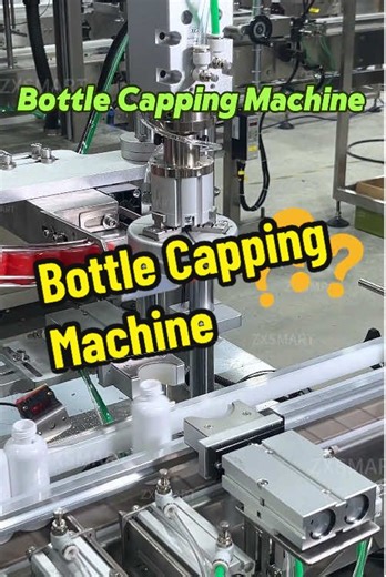 Efficient Bottle Capping Machine for Automation