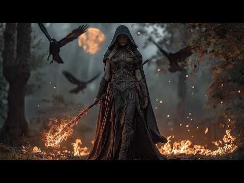 Dark Celtic Music – Fire Witch Walks Through the Burning Forest | Dark Ritual Ambience