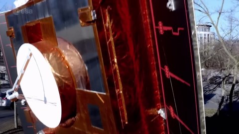 Europe's Weather Satellite Delivers Stunning Earth Views