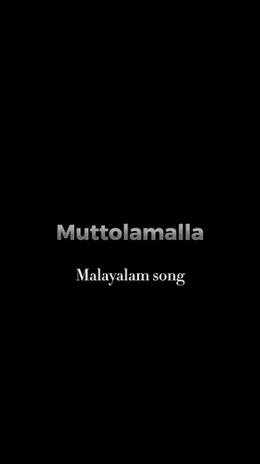 "Muttolam alla" cover song, Try my best to sing in Malayalam and pronounce the word correctly😃, apologies for any mistakes. | Rohit Pradhan