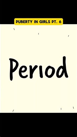 Female Puberty (Pt. 6) - Periods [#AskAMAZE]