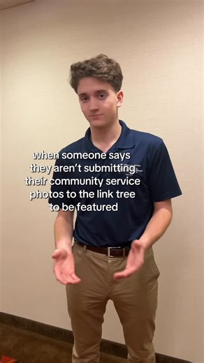 Indiana BPA on Instagram: "POV: You just reminded them—again—to submit their community service photos to be featured. Submit pictures of your chapter doing service projects, at leadership conferences, and holding chapter meetings! Link to the form is in the link tree. #INBPA #BPAhumor #CommunityServiceHours #INBPA2026 #AmplifyYourImpact"