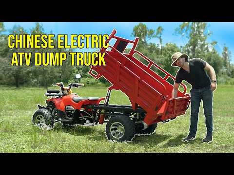 I Bought A $2,000 Electric ATV Dump Truck From CHINA!