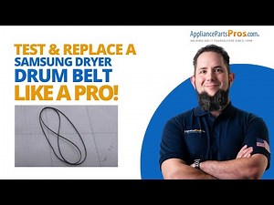 FIX Your Samsung Dryer With This SIMPLE Belt Replacement
