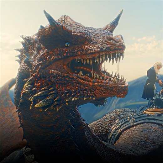 Caraxes Finds Wild Dragon 🐉🔥 4k Edit After Effects | SEM CONTROLE #shorts