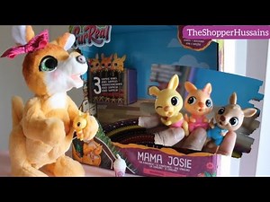 FurReal Mama Josie the Kangaroo | Interactive pet | Toy review