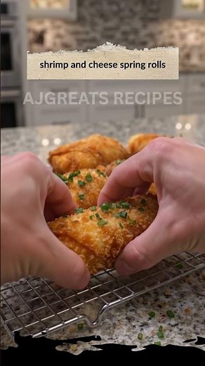 shrimp and cheese spring rolls recipe