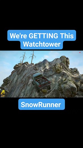 We're GETTING This Watchtower (Part 12) - SnowRunner | #snowrunner #foryoupage #foryou #fyp #funny #gaming #xboxseriesx | Squizzle