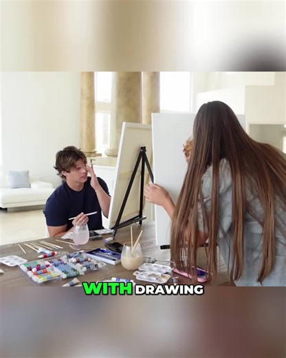 Art Class Nightmare: Why Our Paintings Looked SO BAD! #brookmonk #foyou #asmr