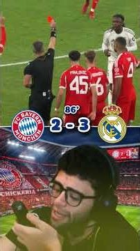 BAYERN'S REACTION 4-3 REAL 😭💔