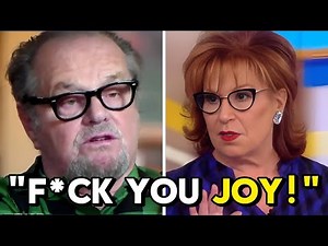 Jack Nicholson Kicked Off The View After Heated Clash With Joy Behar