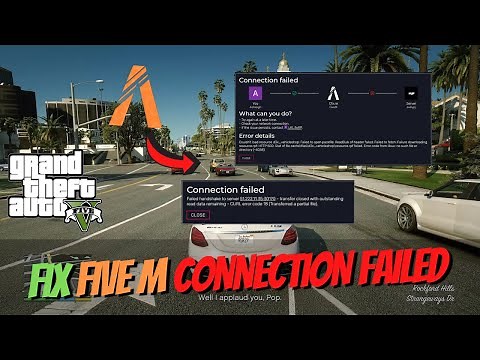 How to Fix FiveM Connection Error Failed | Time Out | FiveM Crashing Fix ( 2022 ) 👈