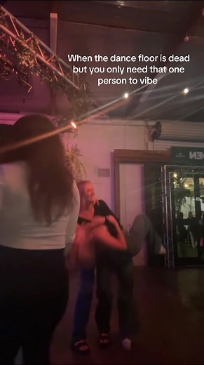 Started the dance floor @Brooke