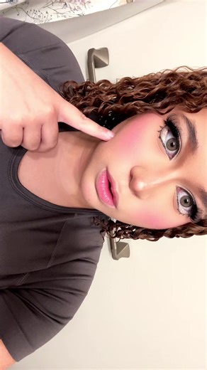 First time doing gyaru makeup 😋 #gyarumakeup #gyaruinspired #gal #fypシ #whynot