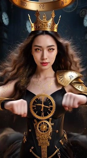 Chronos, Abyssal Lord of the End of Time #fantasy #shorts #ai #aiart