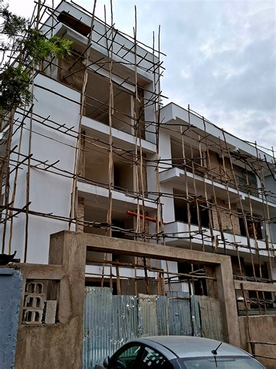modern G 3 residence construction progress #construction #interiordesign #design #residencedesign #viral