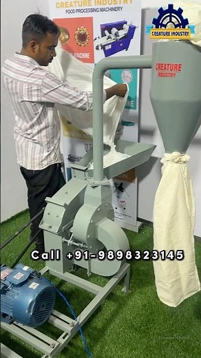 Blower Pulverizer Machine | Make Any Solid Masala into powder | Advanced Pulverizer machine #yt