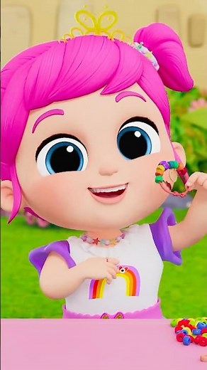 Create a CUTE friendship bracelet! 💎Little Angel Craft & DIY #shorts #fun