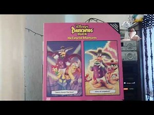 Opening to Darkwing Duck "Darky Dawns The Duck" "Birth Of Negaduck!" 1991 LaserDisc