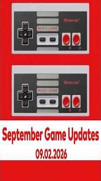 Nintendo Switch Online - Sep. 2, 2026 Update #nintendoswitch #nintendoswitch2 #nintendoswitchonline