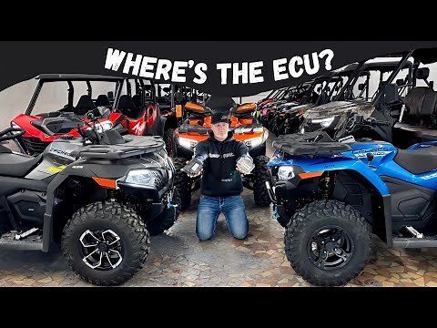 Where is the ECU on my CFMOTO? | UFORCE, CFORCE, & ZFORCE