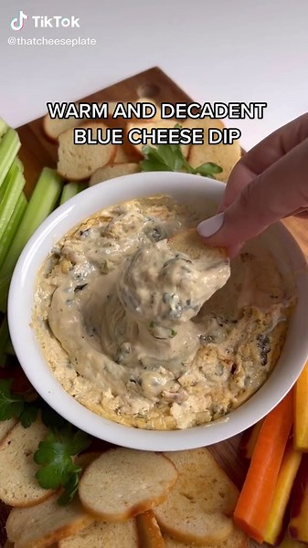 Delicious Blue Cheese Dip for Charcuterie Board Enjoyment