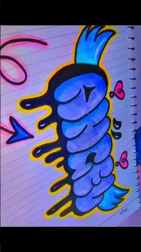 How to write angel in graffiti // #handwriting # art tutorial💙
