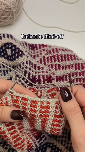 62K views · 1K reactions | Love this bind-off for garter stitch! 朗...