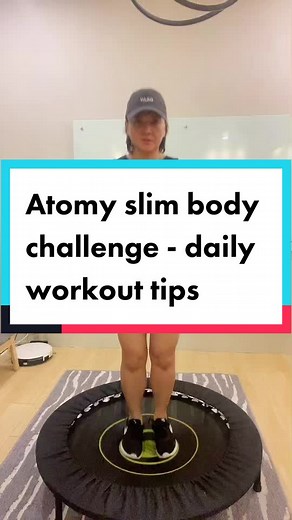 Getting healthy and fit is a habit. Follow me on my journey with the Atomy slim body challenge #atomy #exercise #stayfit #learnontiktok #jombelajar #tiktokguru