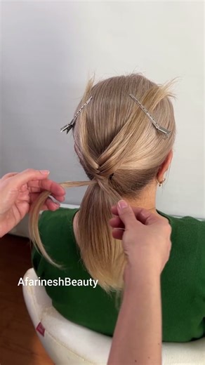 *The Easiest Viral Faux Braid Trick Ever — Elegant in Seconds! ✨