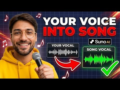 How To Turn Your Own Voice Into a Song with Suno AI | Step by Step Tutorial