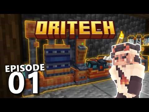 I Played ORITECH for the FIRST TIME | Oritech Ep. 1