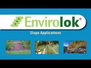 The Envirolok System - Installation Overview for Slope Applications (Video 2 of 2)