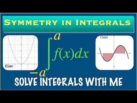 Integration of Odd and Even functions || Symmetry in Integrals.